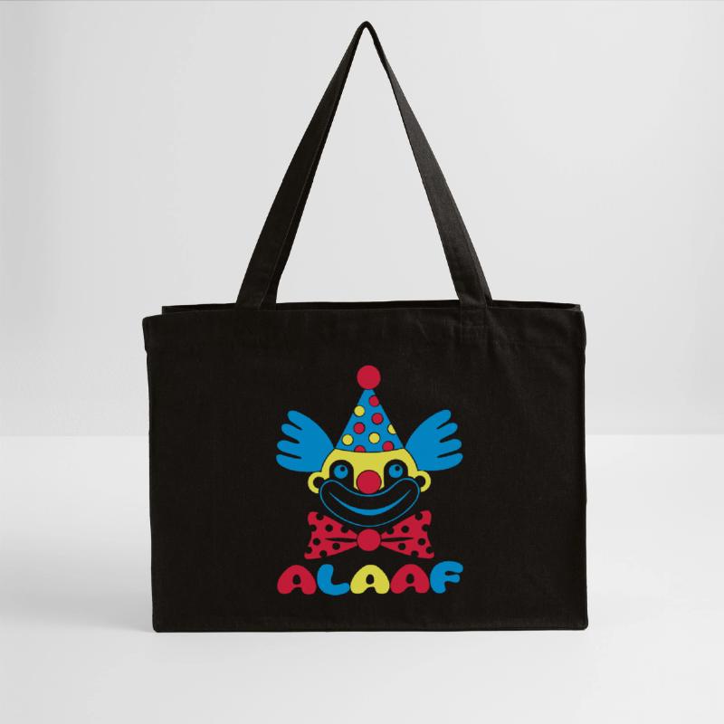 Fasching Karneval Clown ALAAF 1, 2 oder 3 Farben Stanley/Stella recycelter Shopping Bag