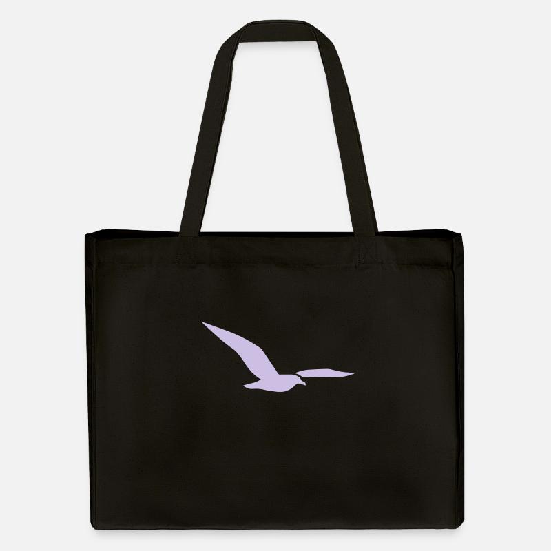 mouette - Cabas recyclé Stanley/Stella - noir