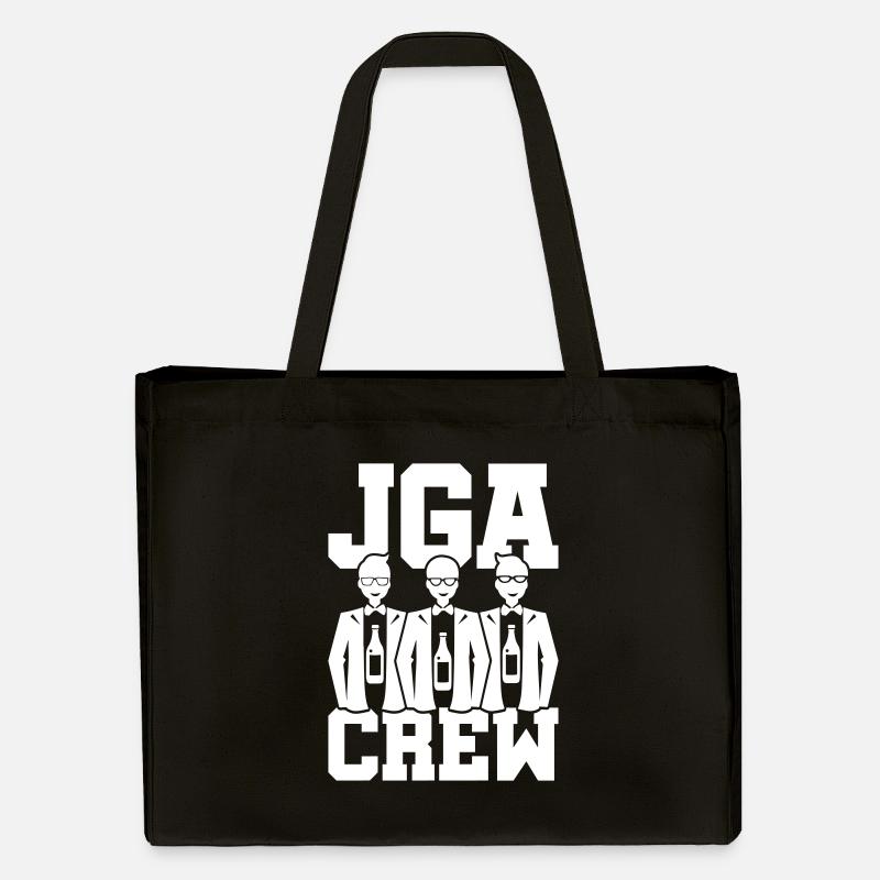 Bachelor Party Crew - Stanley/Stella Recycled Shopping Bag - black