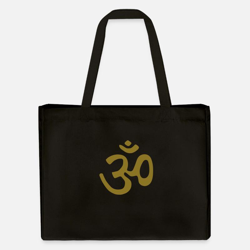 om - Stanley/Stella recycelter Shopping Bag - Schwarz