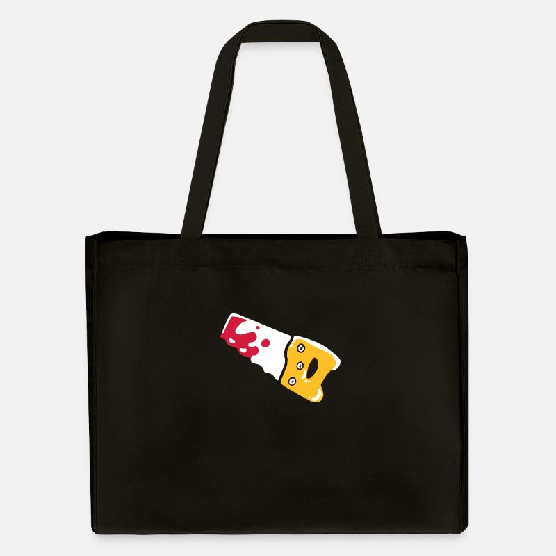 Chainsaw Partnershirt Baby - Stanley/Stella Recycled Shopping Bag - black