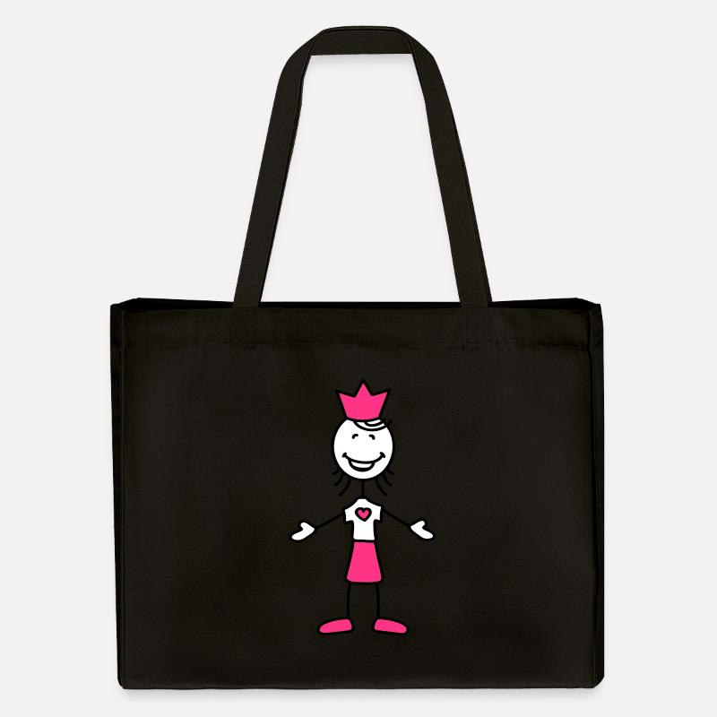 happy_princess - Cabas recyclé Stanley/Stella - noir