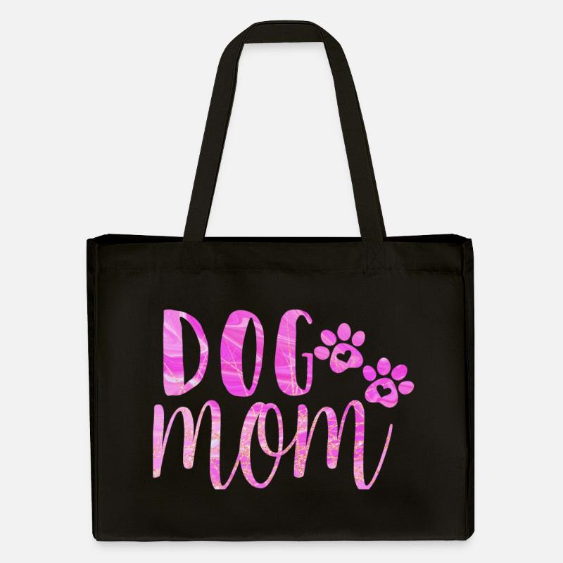 Maman chien - Cabas recyclé Stanley/Stella - noir