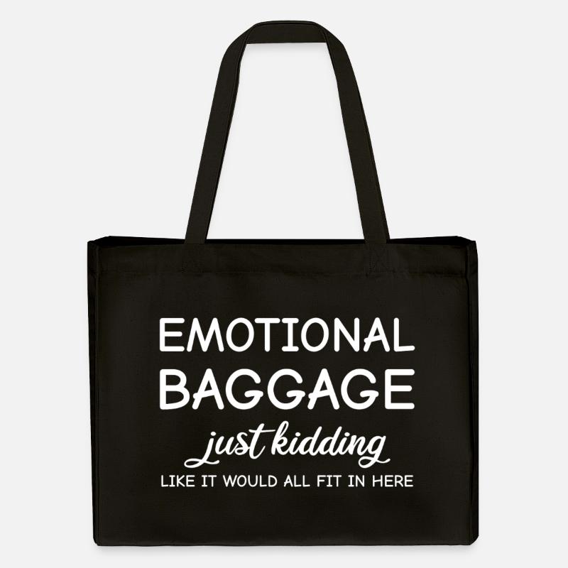 GABBAE ÉMOTIONNEL - Cabas recyclé Stanley/Stella - noir