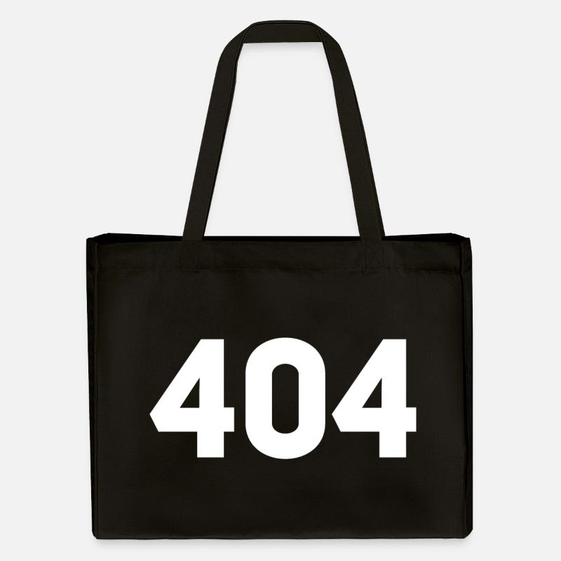 404 not found - Stanley/Stella Recycled Shopping Bag - black