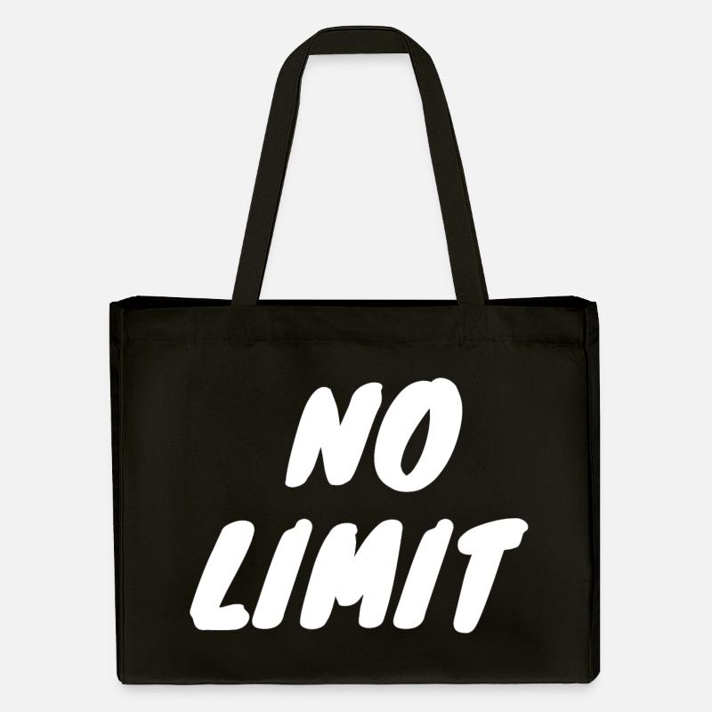 no limit - Cabas recyclé Stanley/Stella - noir