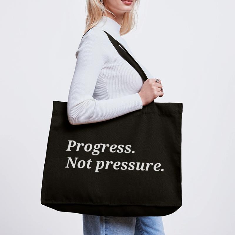 Progrès. Pas de pression. Cabas recyclé Stanley/Stella