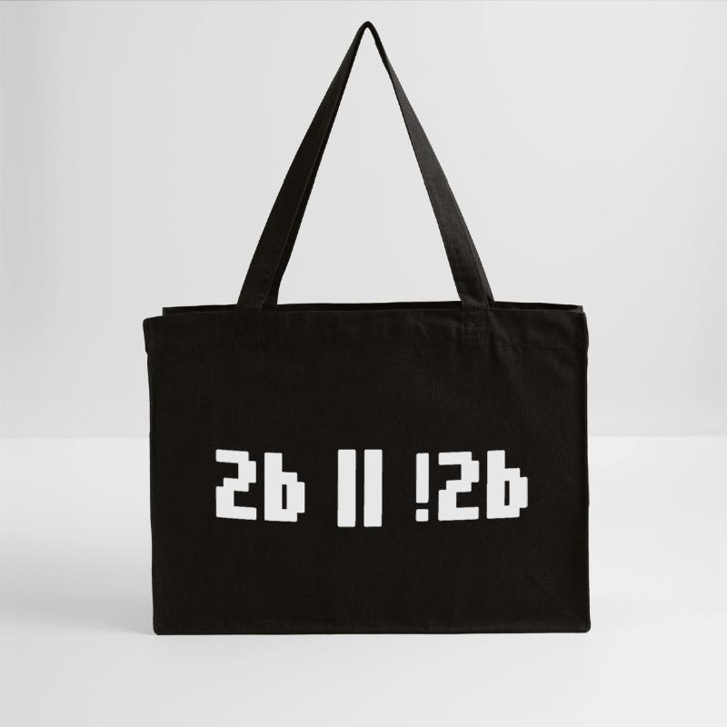 2b or not 2b – Shakespeare Hamlet Programmierer Stanley/Stella recycelter Shopping Bag