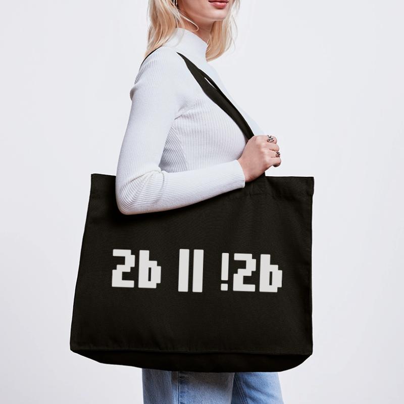 2b or not 2b – Shakespeare Hamlet Programmierer Stanley/Stella recycelter Shopping Bag