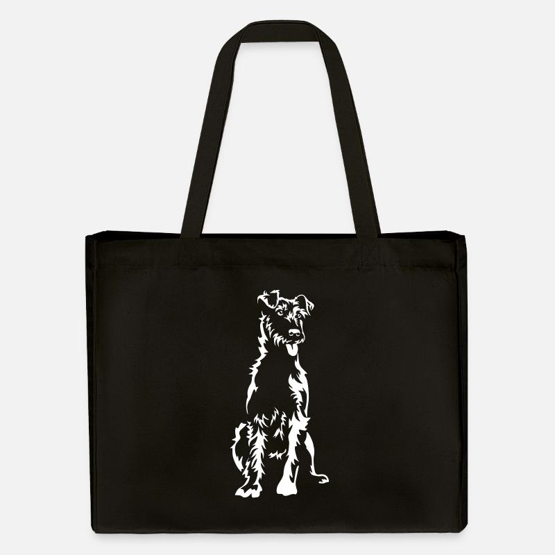 Irish Terrier « Black Edition » - Cabas recyclé Stanley/Stella - noir