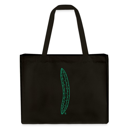 Green Cucumber Vertical - Stanley/Stella SHOPPING BAG