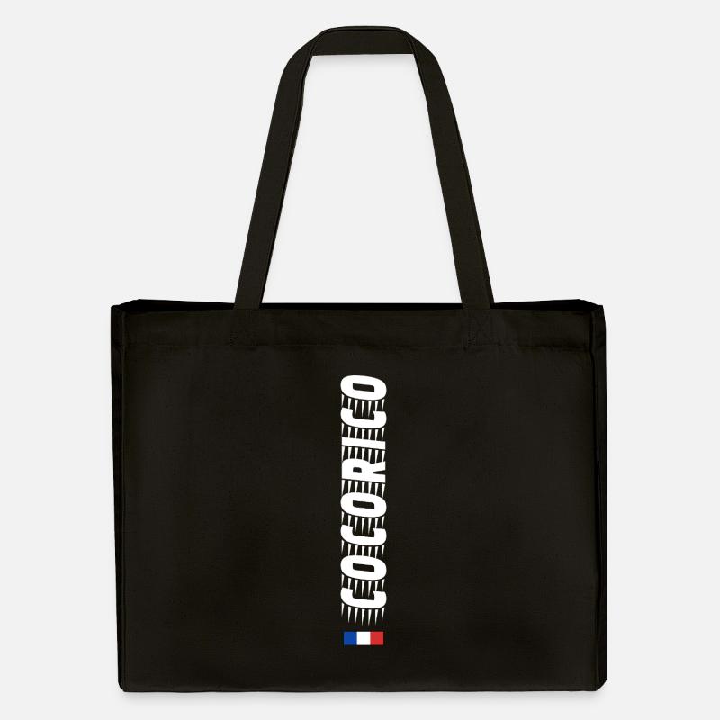 Cocorico Speed - Cabas recyclé Stanley/Stella - noir