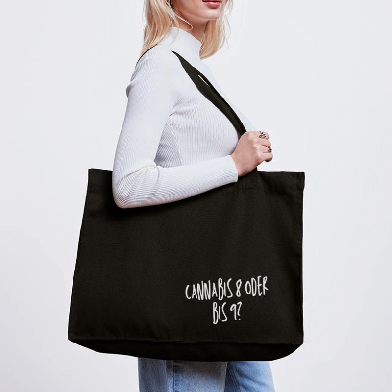 Cannabis 8 oder bis 9? Stanley/Stella recycelter Shopping Bag