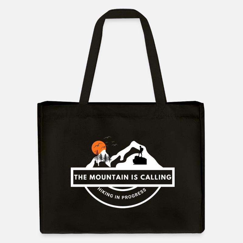 The mountain is calling - Cabas recyclé Stanley/Stella - noir