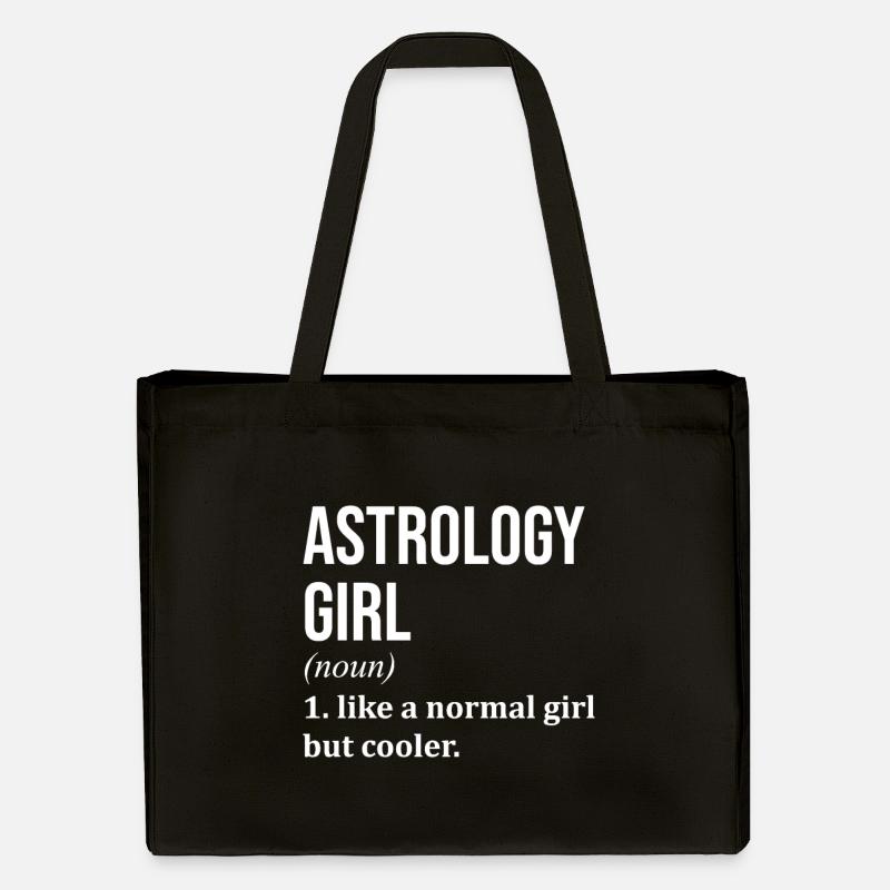 astrologie - Cabas recyclé Stanley/Stella - noir