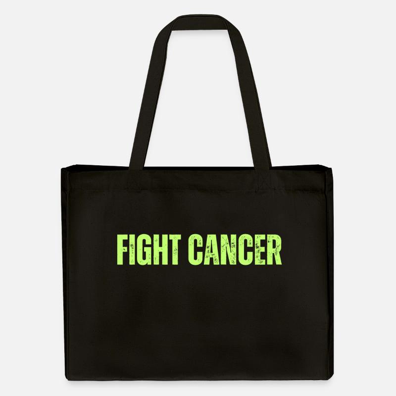 Gemeinsam gegen Krebs - Stanley/Stella recycelter Shopping Bag - Schwarz