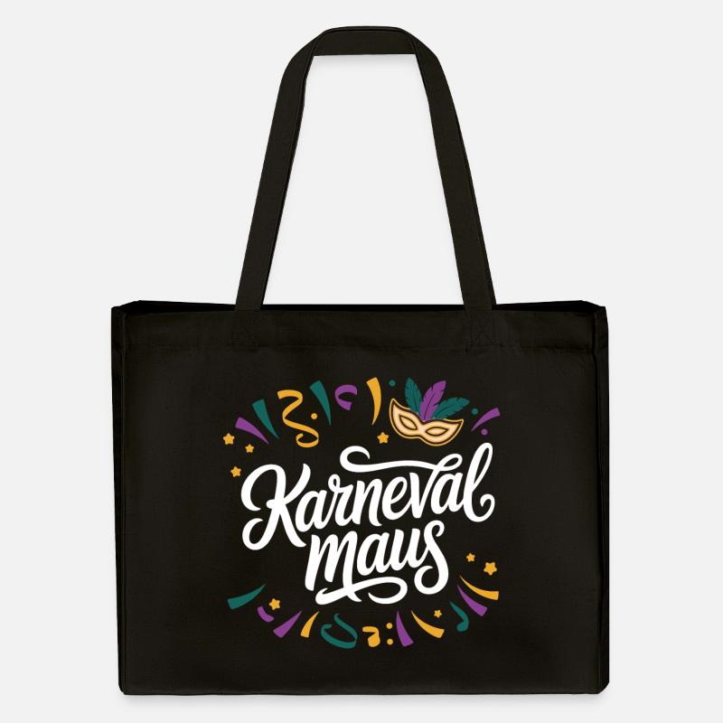 Souris de carnaval - Cabas recyclé Stanley/Stella - noir