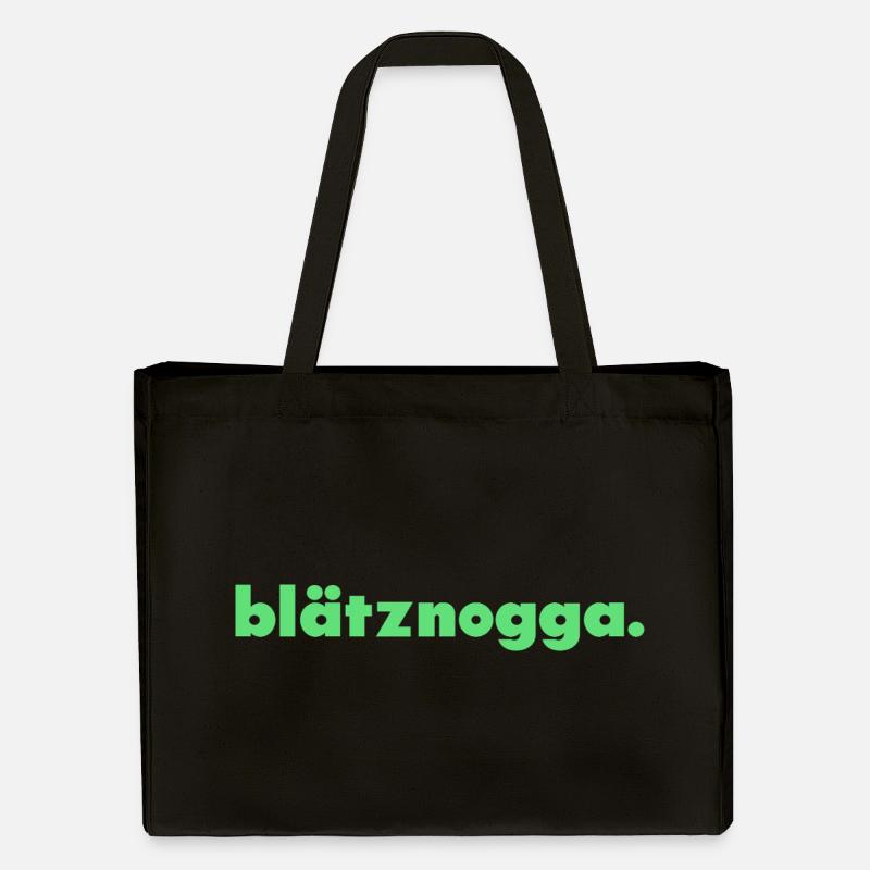 Blätznogga. - Cabas recyclé Stanley/Stella - noir