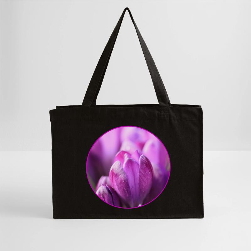 Crocus Crocus Fleurs violettes Crocus Bourgeon de crocus Cabas recyclé Stanley/Stella