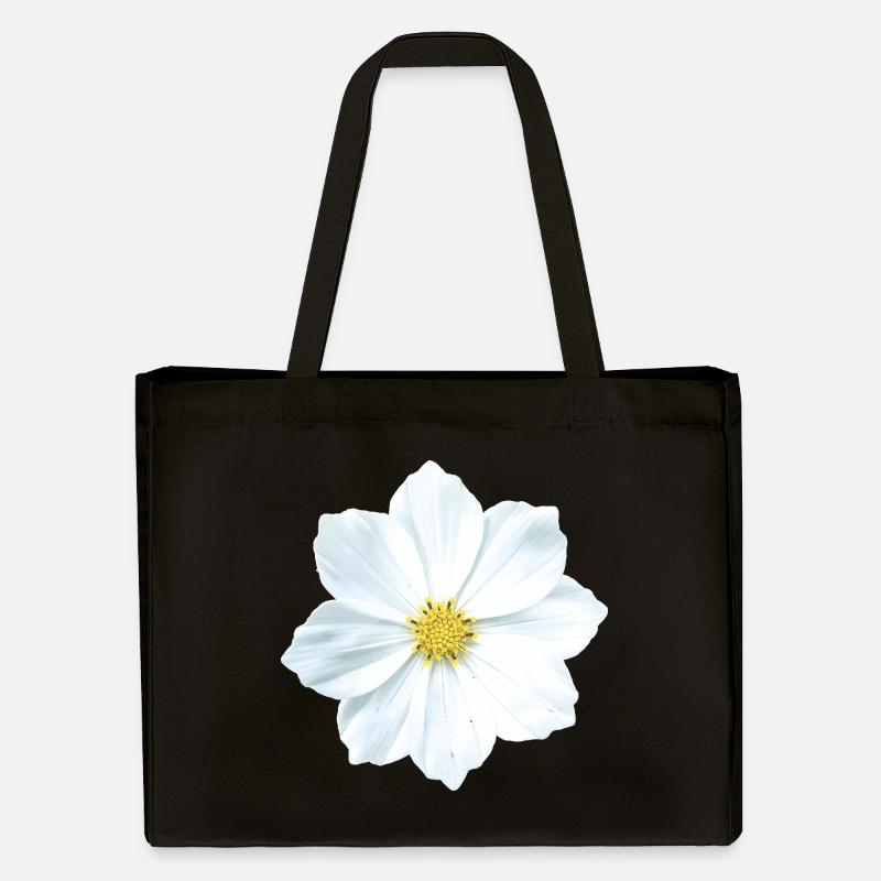 fleur - Cabas recyclé Stanley/Stella - noir