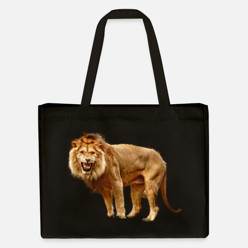 Lion - Cabas recyclé Stanley/Stella - noir