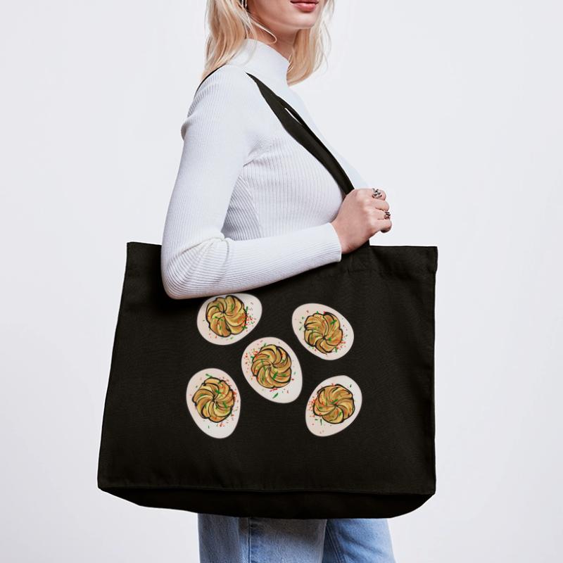 Stuffed Eggs Deviled Eggs Stanley/Stella Recycled Shopping Bag