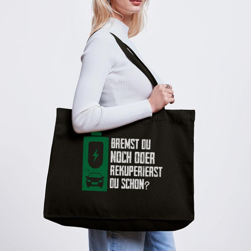 Bremst du Noch Oder Rekuperierst Du Schon? Stanley/Stella recycelter Shopping Bag