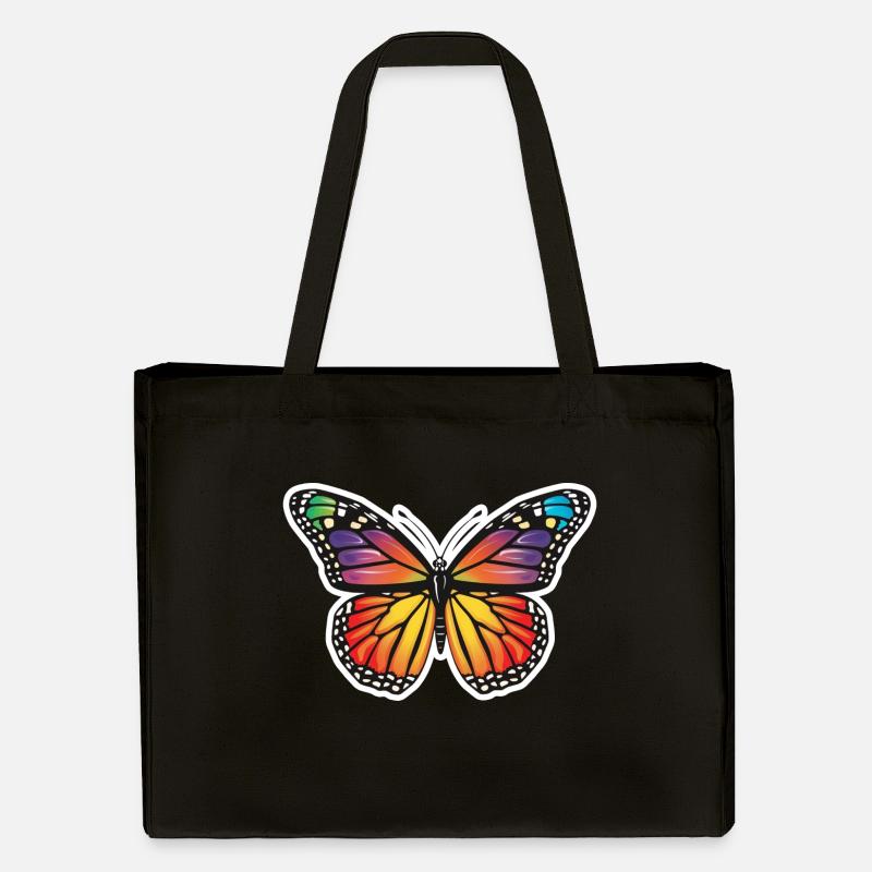 Papillon papillon - Cabas recyclé Stanley/Stella - noir