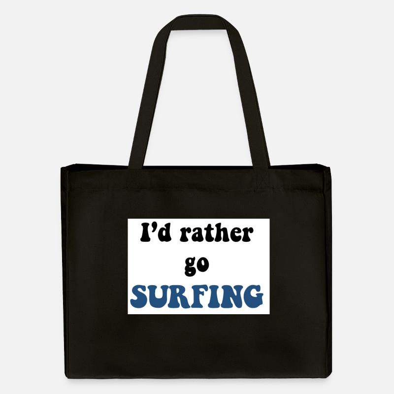 AUTOCOLLANT DE SURF - Cabas recyclé Stanley/Stella - noir