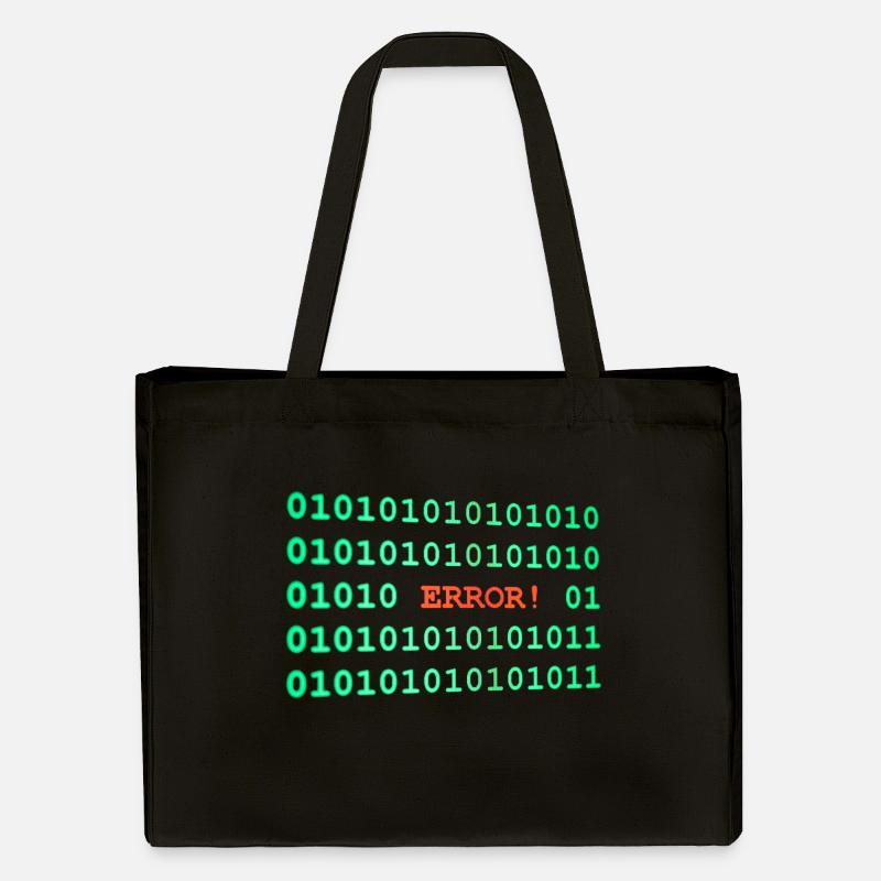 ERROR - Stanley/Stella recycelter Shopping Bag - Schwarz