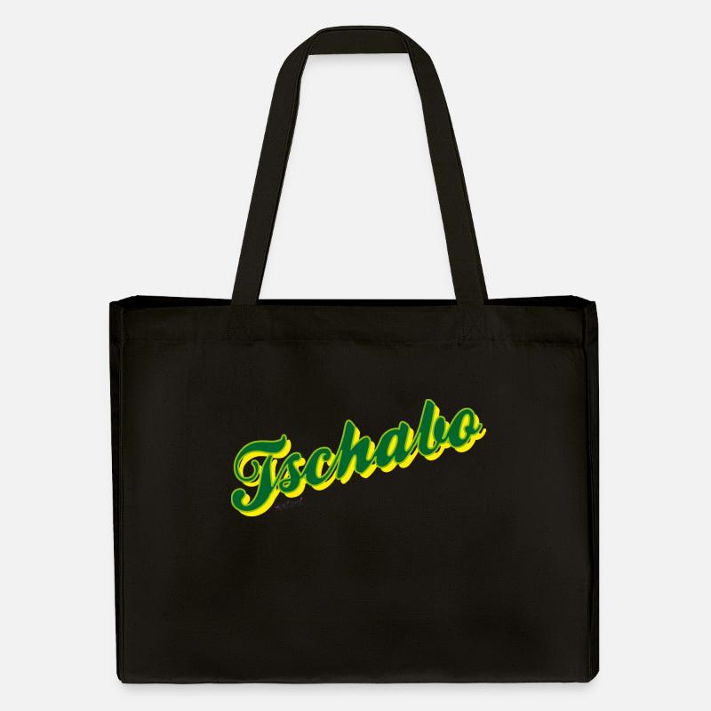 Tschabo - Stanley/Stella recycelter Shopping Bag - Schwarz