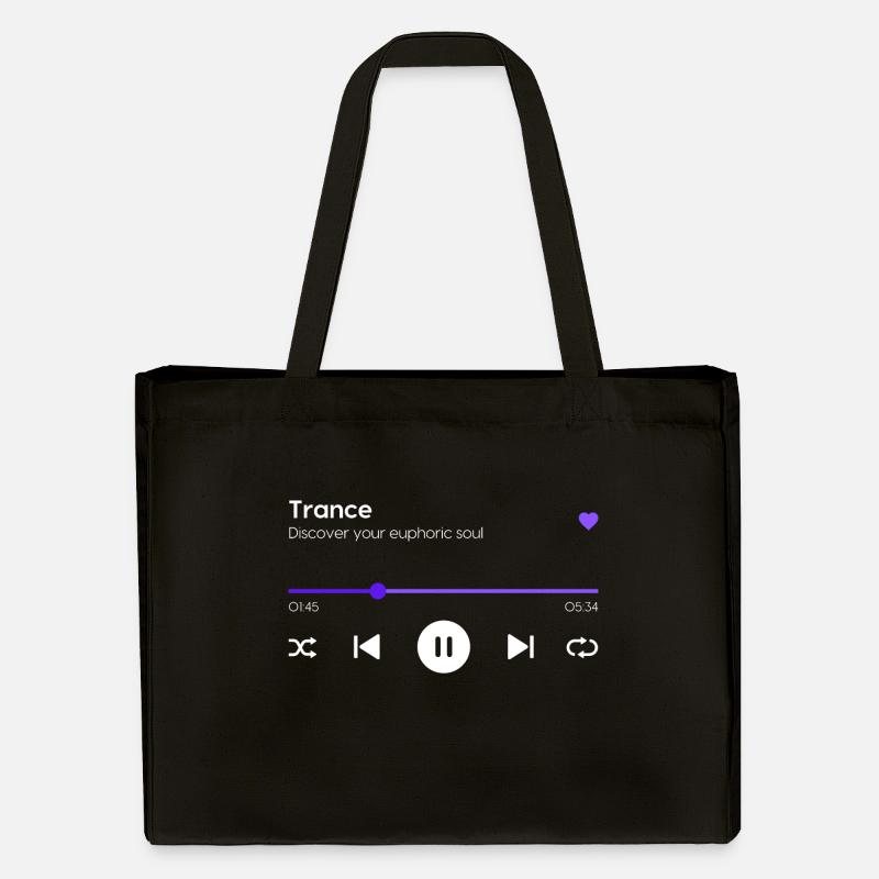 Transe - Cabas recyclé Stanley/Stella - noir