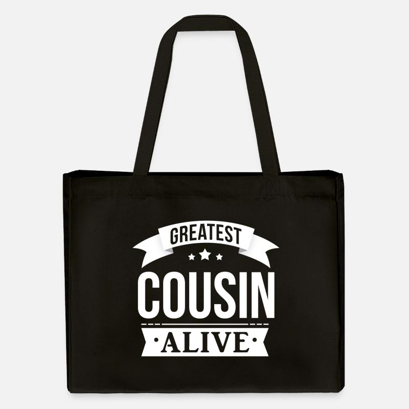 LE PLUS GRAND COUSIN VIVANT - Cabas recyclé Stanley/Stella - noir