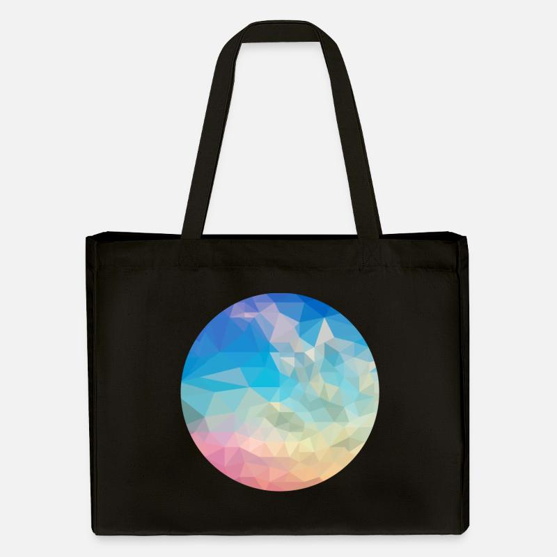 abstract - Stanley/Stella Recycled Shopping Bag - black
