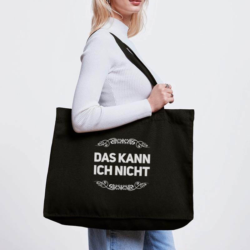 vor dir steht ein Nichtskönner Stanley/Stella recycelter Shopping Bag