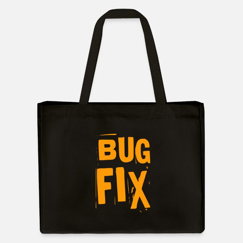 La correction de bugs est géniale - Cabas recyclé Stanley/Stella - noir