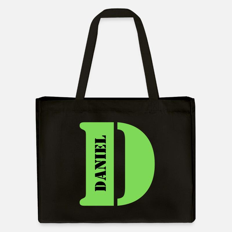 D Daniel - Stanley/Stella recycelter Shopping Bag - Schwarz