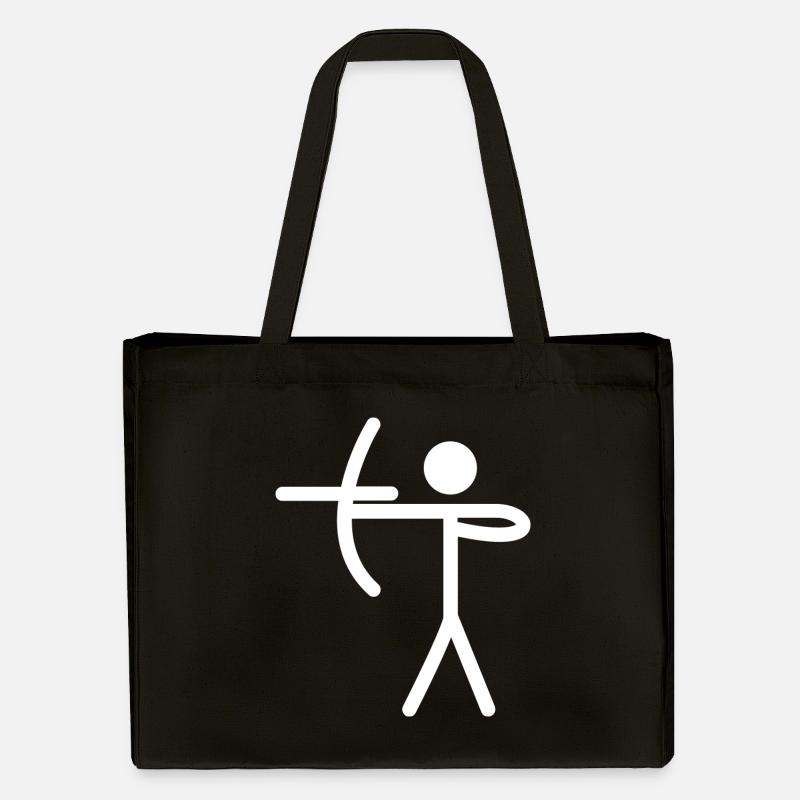 Tir à l’arc - Cabas recyclé Stanley/Stella - noir