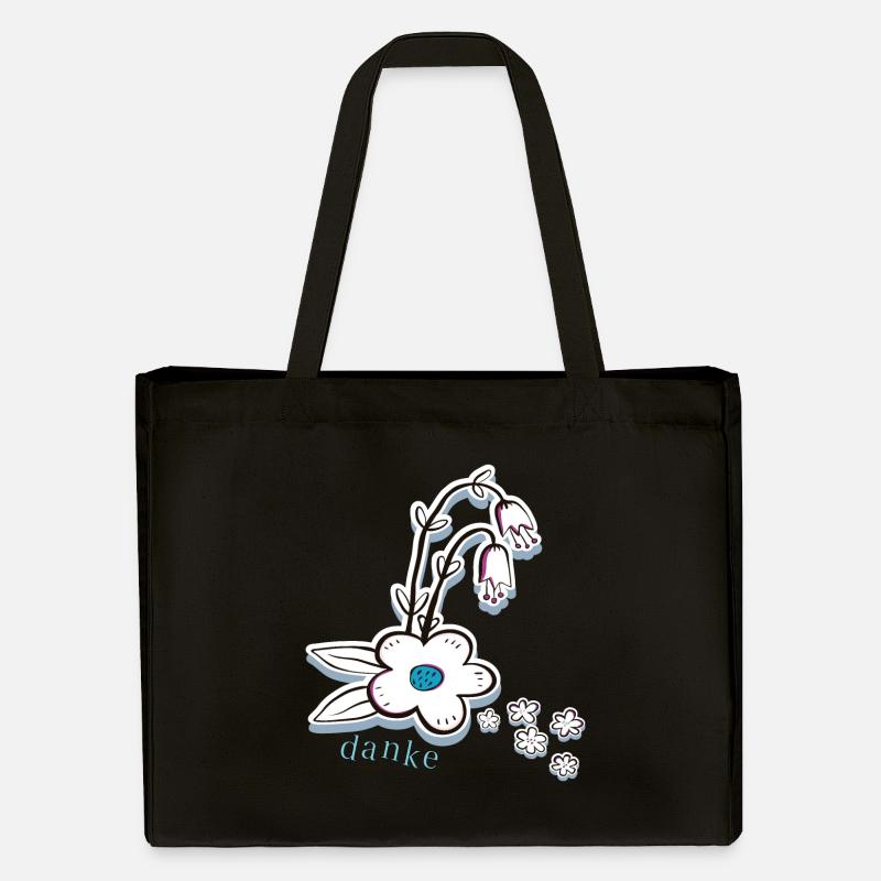 Merci - Cabas recyclé Stanley/Stella - noir