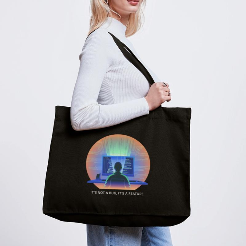 its not a bug its a feature Programmierer Software Stanley/Stella recycelter Shopping Bag