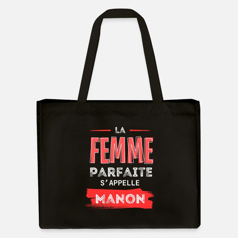 Femme Manon Éclats de rire garantis - Cabas recyclé Stanley/Stella - noir