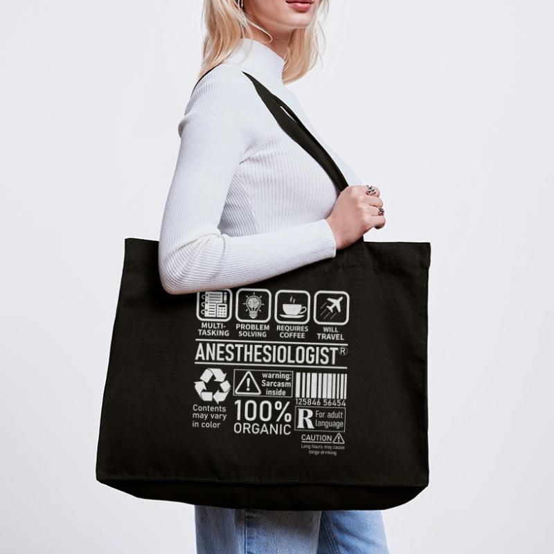 Anesthesiologist multi tasking problem solving Stanley/Stella recycelter Shopping Bag