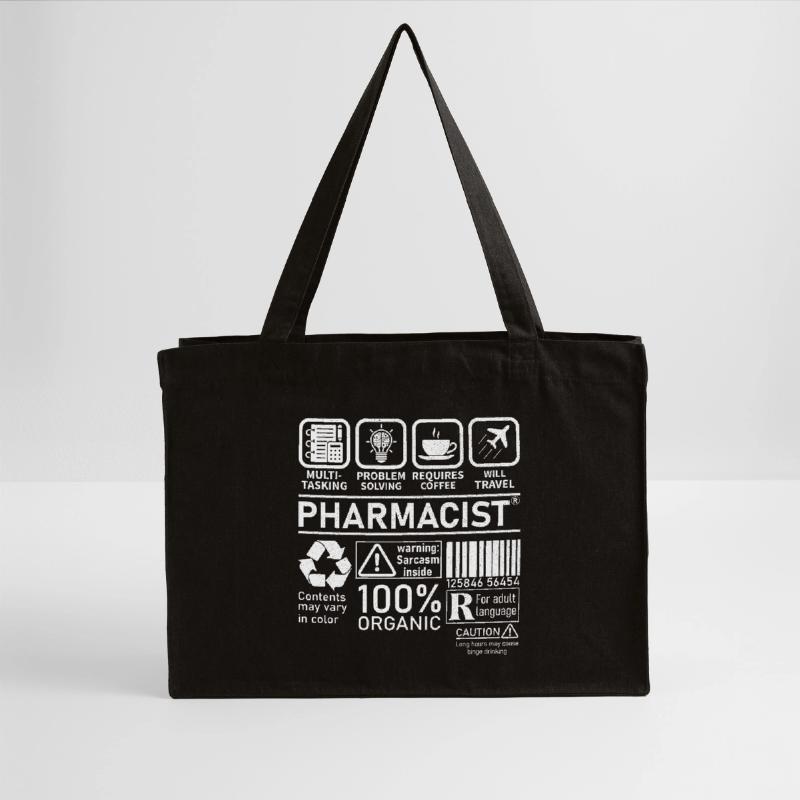 Pharmacist multi tasking problem solving Stanley/Stella recycelter Shopping Bag