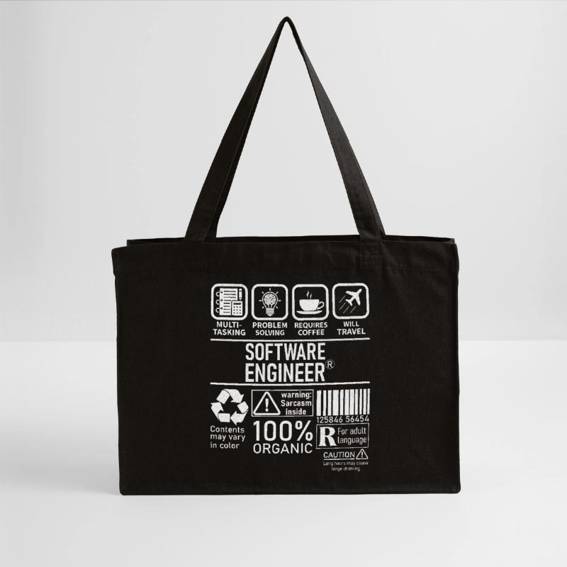 Software Engineer multi tasking problem solving Stanley/Stella Recycled Shopping Bag