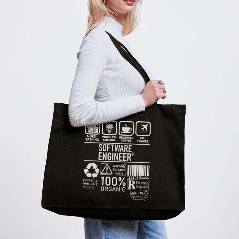 Software Engineer multi tasking problem solving Stanley/Stella Recycled Shopping Bag