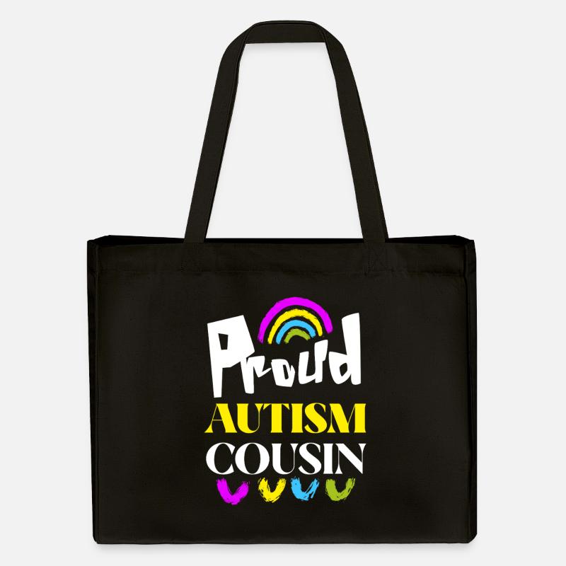 Fier cousin de l’autisme - Cabas recyclé Stanley/Stella - noir