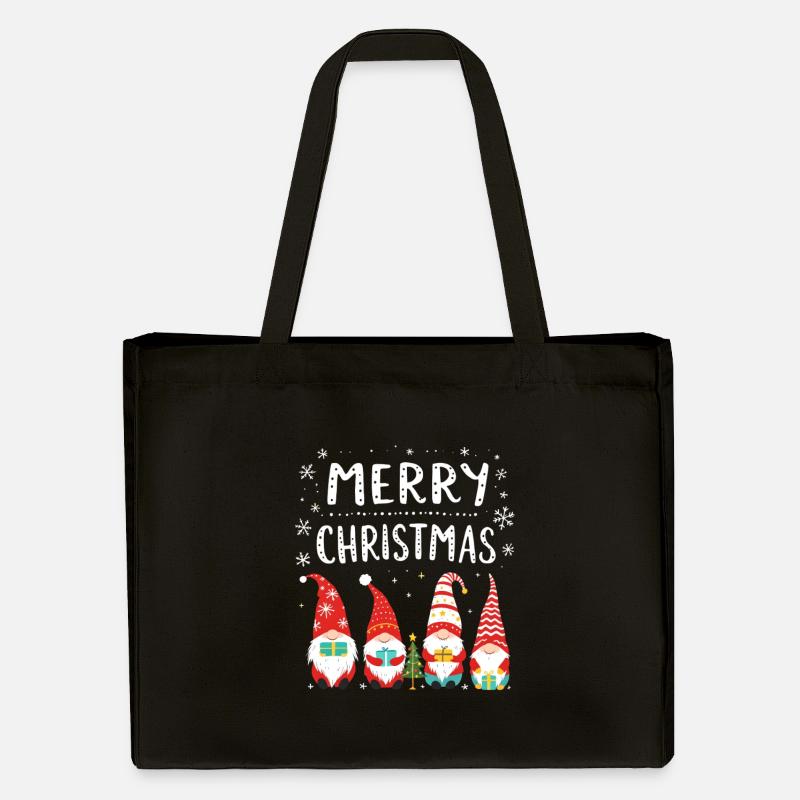 Joyeux Noël Gnome de Noël - Cabas recyclé Stanley/Stella - noir