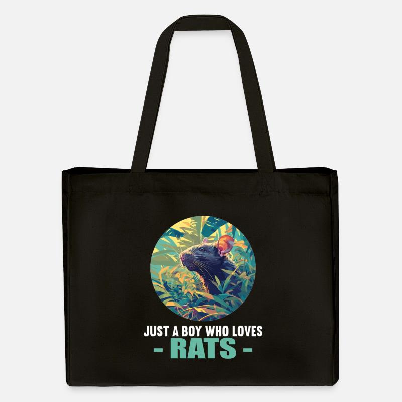 Rat Rat - Cabas recyclé Stanley/Stella - noir