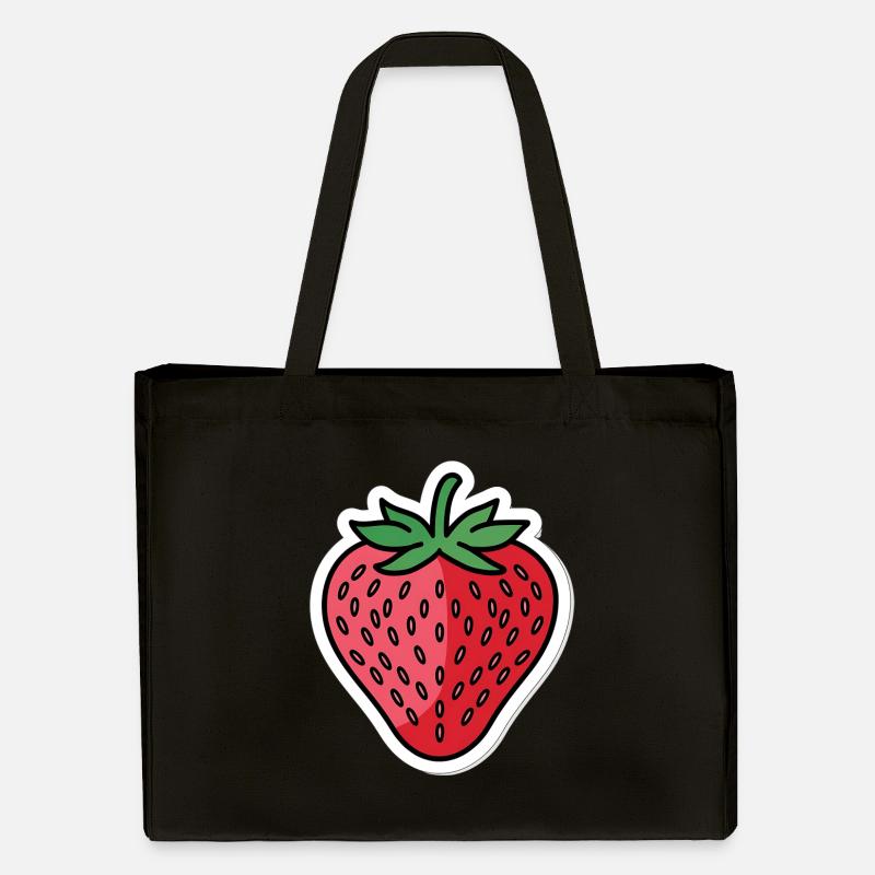 fraise - Cabas recyclé Stanley/Stella - noir