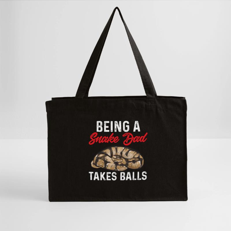 Ball Python Schlange Königspython Stanley/Stella recycelter Shopping Bag